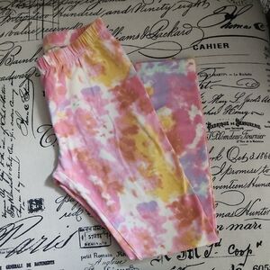 Girls Cat&Jack Colorful Tie-Dye Leggings